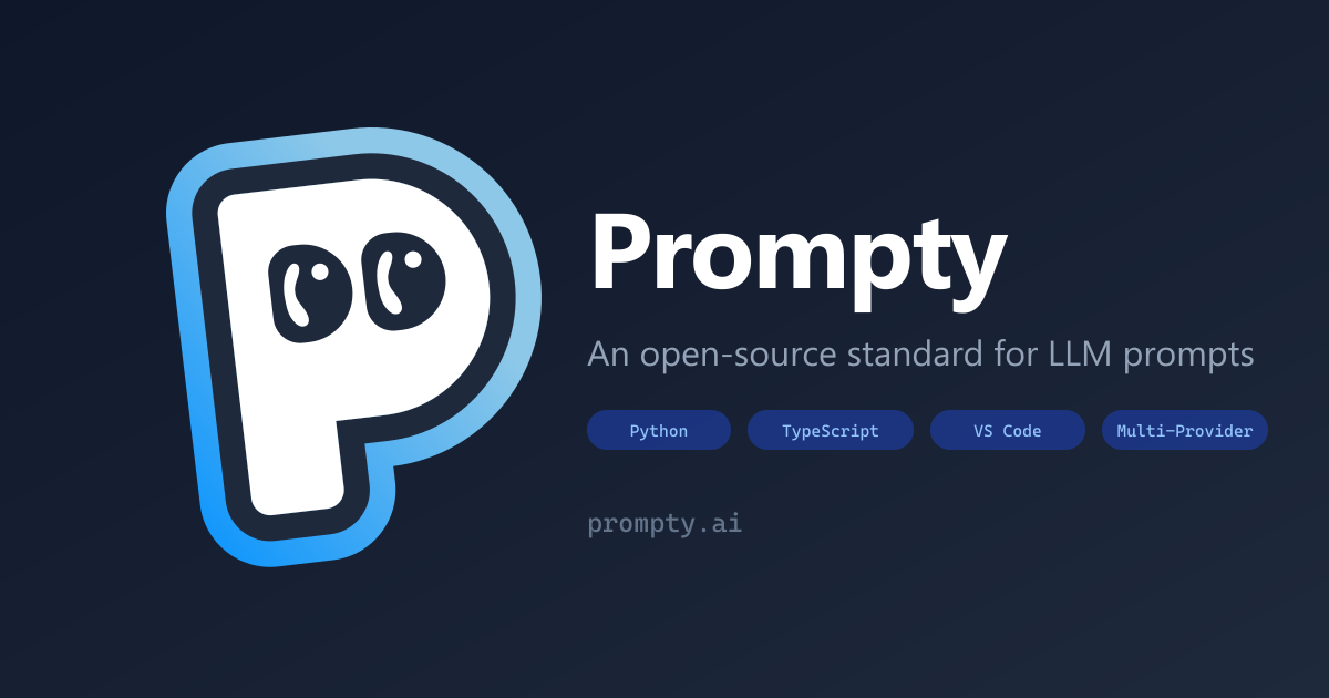 Agent Extensions | Prompty